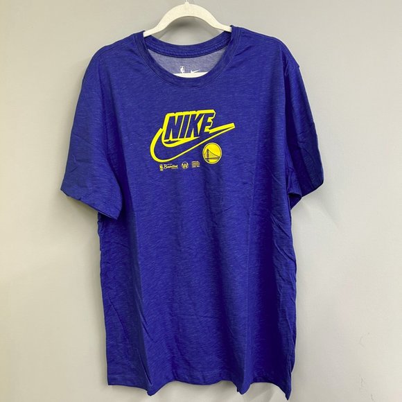 Nike Mens Golden State Warriors T-Shirt - Picture 1 of 3